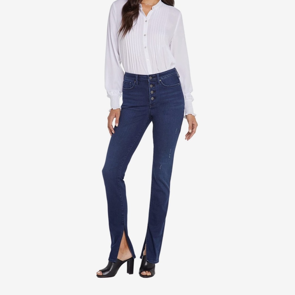NYDJ High-Rise Alina Legging Jeans in Grant Blue 🆕